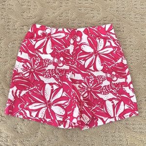 Lilly Pulitzer Jubilee Shorts Size 2